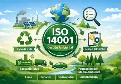 Gestión Ambiental y Ciclo de Vida  (ISO 14001:2026)